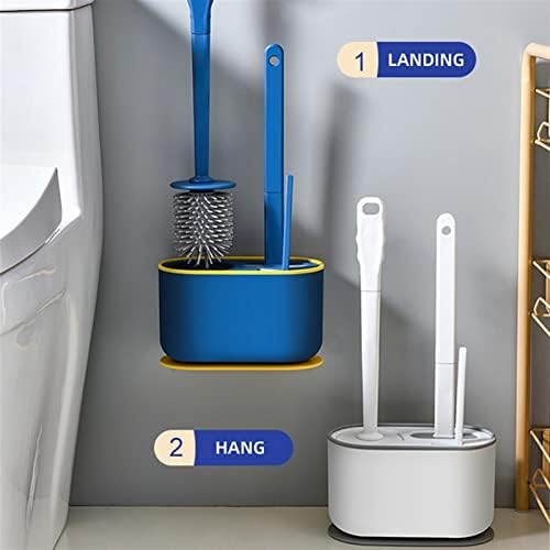 3 in 1 Toilet Brush Set with Holder and Plunger Green