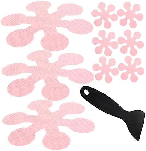 LIFKOME Bathtub Sticker Set Anti-Slip Snowflake Patterns for Safe Bathing