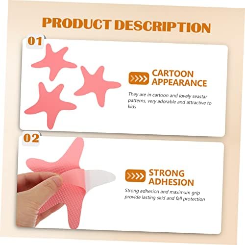 Anti-Slip Bath Stickers for Kids 24 pieces