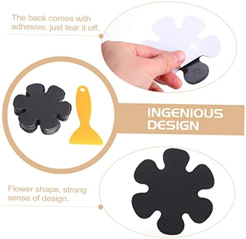 Non-SlipFlower Shape Bath Sticker Mat for Bathtub Easy to Stick