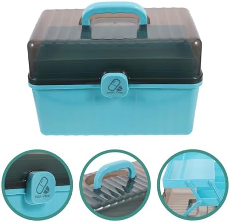 Perseoso Travel Emergency Medicine Storage Chest