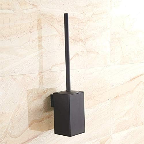 Toiletainer Black Wall-Mounted Holder for Bathrooms