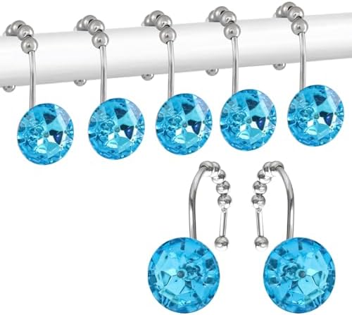 Luxury Teal Blue Crystal Hangers