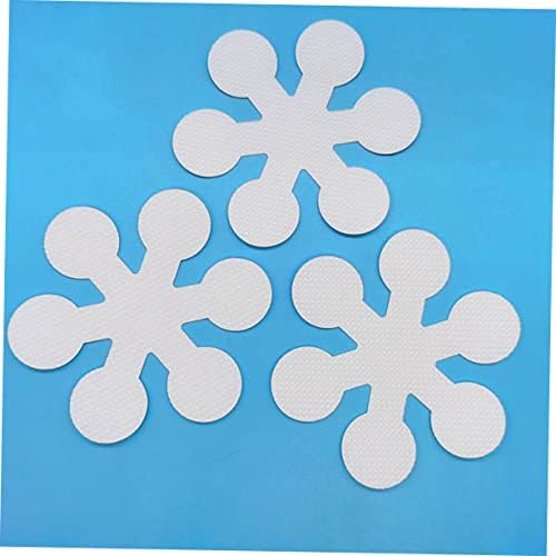 Bathtub Non-Slip Sticker Set - Snowflake Design - Easy Install Removable