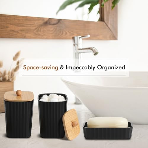 Rytoxil Complete Black Bathroom Set