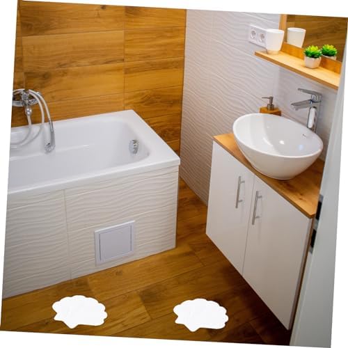 12-Piece Sea Shell Shaped Non-Slip Bathroom Stickers for Safety
