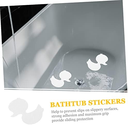 Ciieeo Self-Adhesive Anti-Slip Bathtub Decals 24pcs Cartoon Design