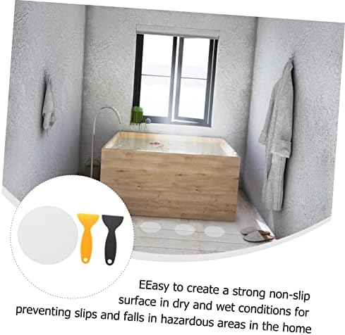 Non-Slip Bathtub Floor Decal with Scraper Adhesive for Smooth Surfaces