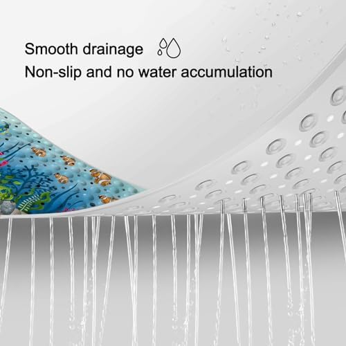LNOND Safe Bathtub Mat for Kids