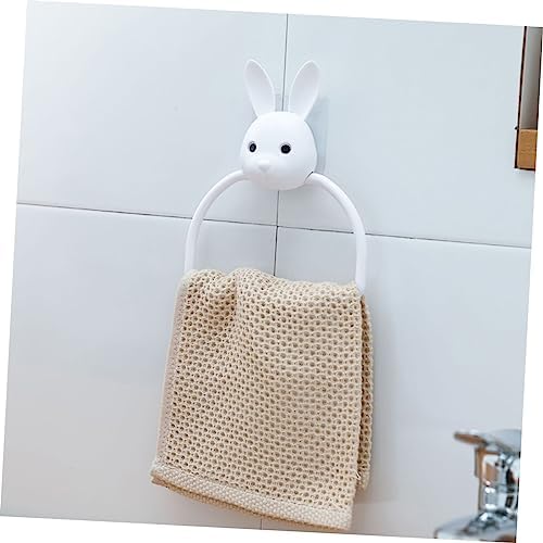 BESTYASH 1Pc Cute Cartoon Towel Organizer Upheld Towel Holder for Bathroom Kitchen