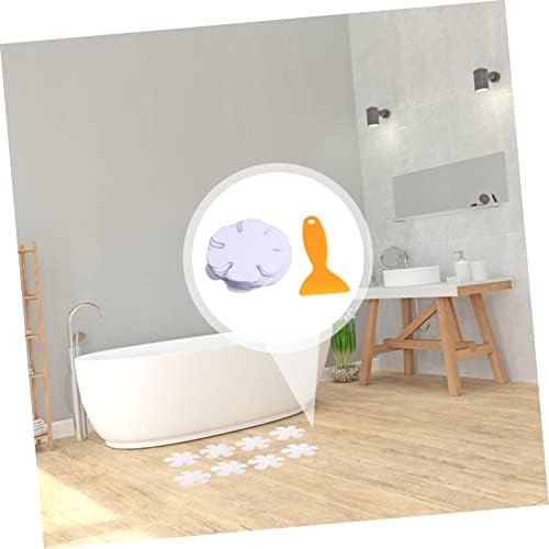 Wakauto 20Pcs Flower Shape Non-Slip Bath Safety Stickers