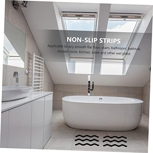 Bathroom Non-Slip Sticker Set - Elderly-Friendly Transparent Peva Sticker for Stairs