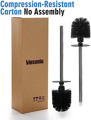 2 Pack Toilet Bowl Cleaning Brush Set