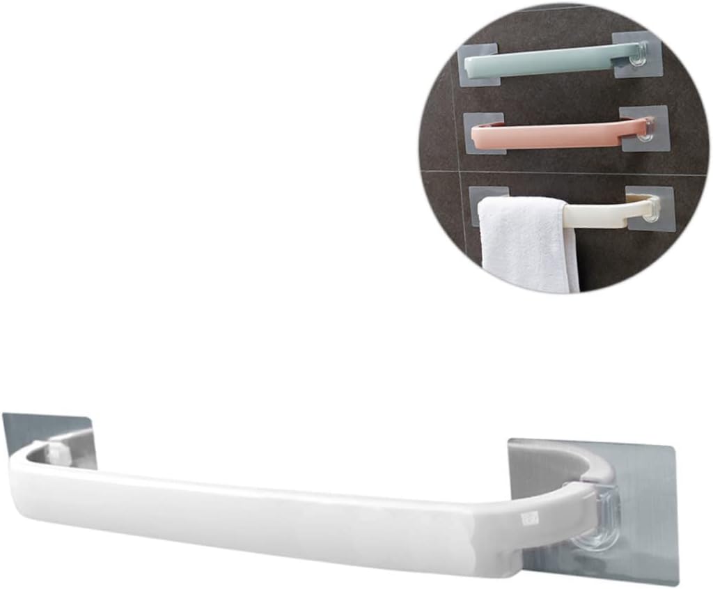 Cabilock Space-Saving Towel Holder Wall-Mounted Self-Adhesive for Bathroom