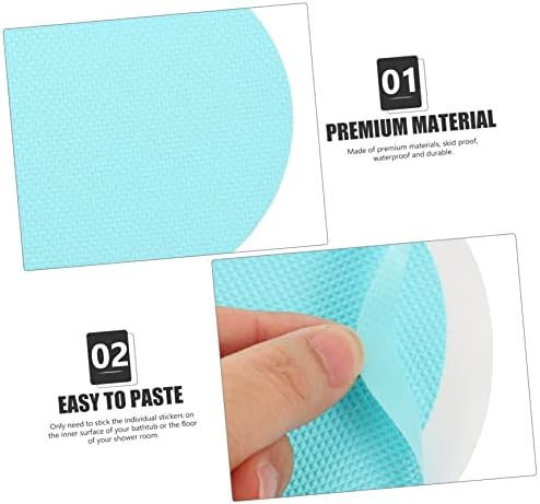 40pcs Non-Decals for Bathrooms and Showers Peva Material Anti-Skid Stickers
