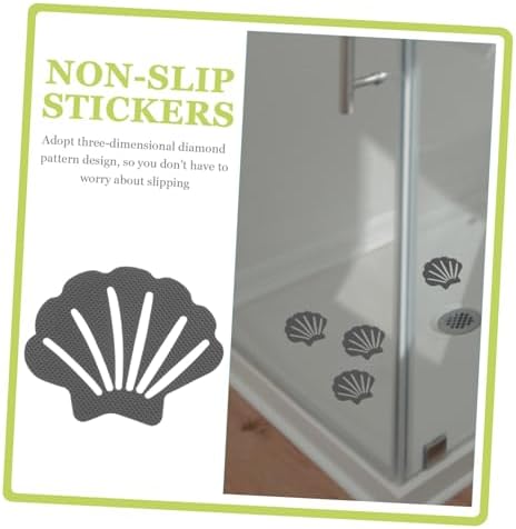 MAGICLULU 30pcs Shell Shaped Non-Skid Decals for Bathrooms