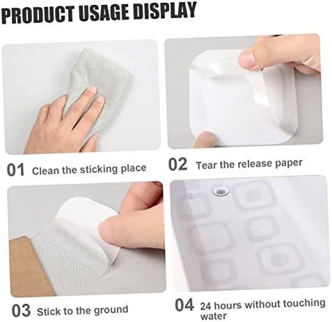 24-Piece Non-Slip bathtub stickers for Bathroom Safety