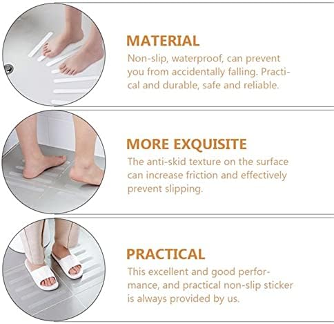 Premium Non-Slip Shower Stickers for Safety