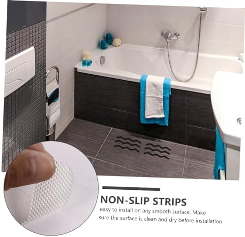Bathroom Non-Slip Sticker Set - Elderly-Friendly Transparent Peva Sticker for Stairs