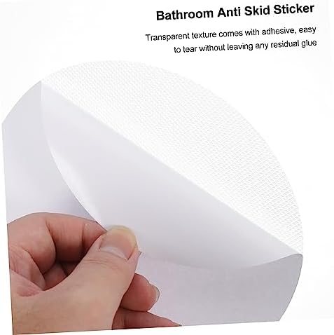 Non-Slip Bathtub Floor Decal with Scraper Adhesive for Smooth Surfaces