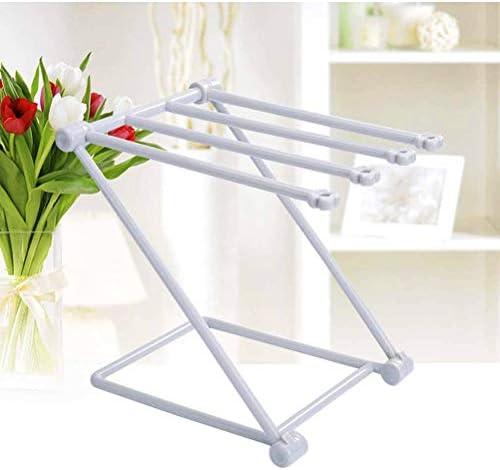 Stainless Steel Bathroom Towel Holder Z-Shape Foldable Towel Rack