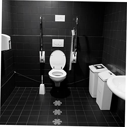HAKIDZEL Bathroom Non-Slip Floor Stickers Flower Shape Decals Easy Install Set