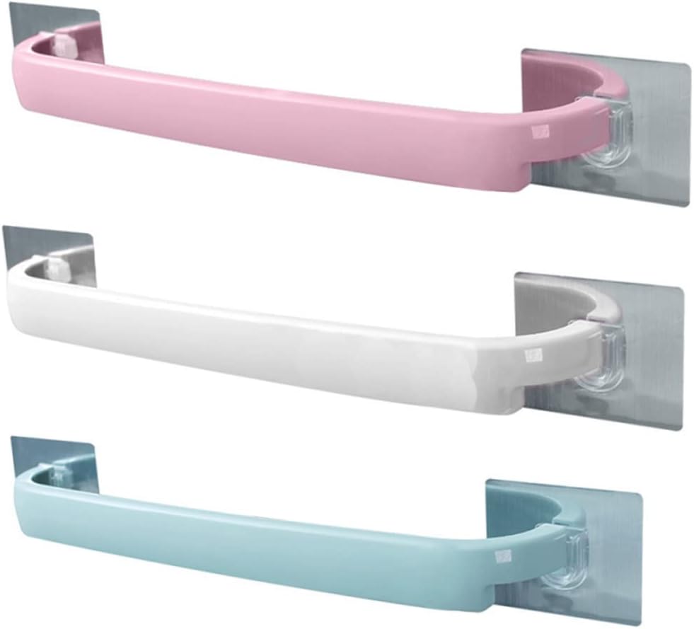 Cabilock Space-Saving Towel Holder Wall-Mounted Self-Adhesive for Bathroom