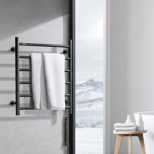 VEVOR 6BAR Stainless Steel Towel Warmer Rack