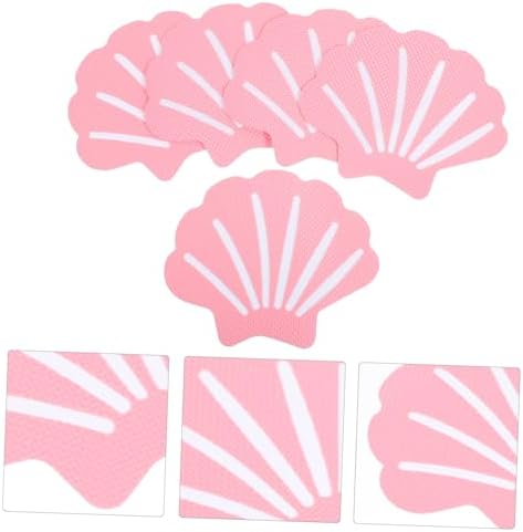 LIFKOME 12Pcs Shell Shaped Slip Bathroom Stickers