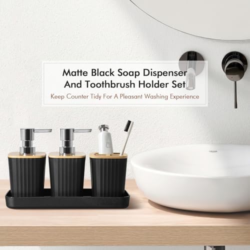 Rytoxil Complete Black Bathroom Set