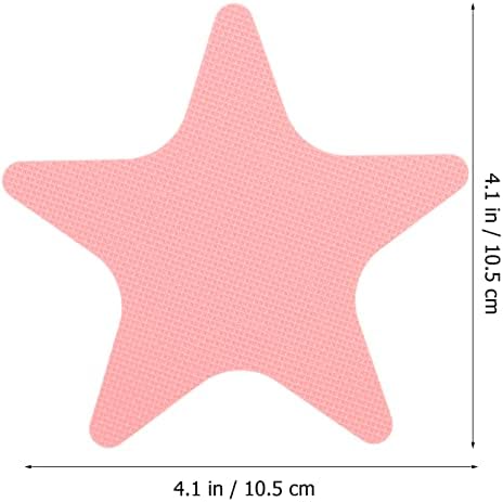 1 Set Non-Slip Bathtub Stickers Star Shape Safety Decals for Bathroom