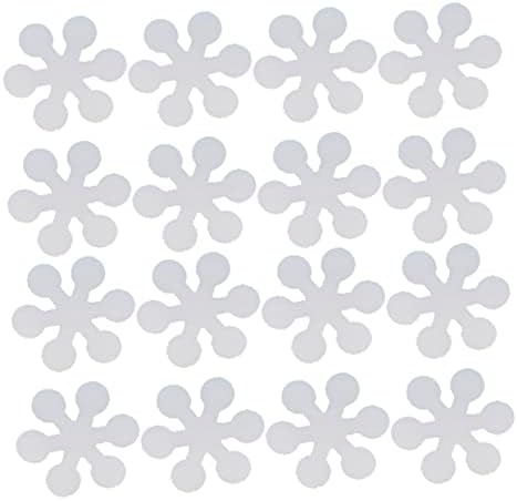 20 Pcs Snowflake Non-Slip Bath Tub Stickers for Safety