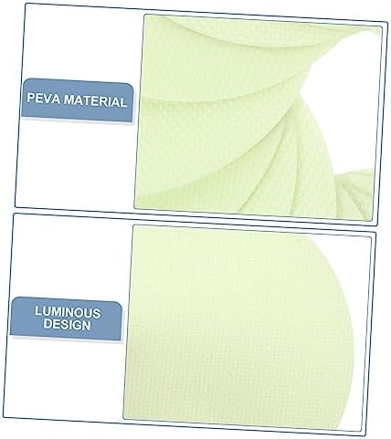 20-Piece Luminous Non-Slip Bathroom Tiles with Adhesive for Safe Use