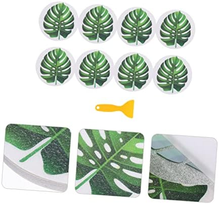 Adorable Leaf Slip Resistant Bathtub Stickers - Ideal for the Bathroom