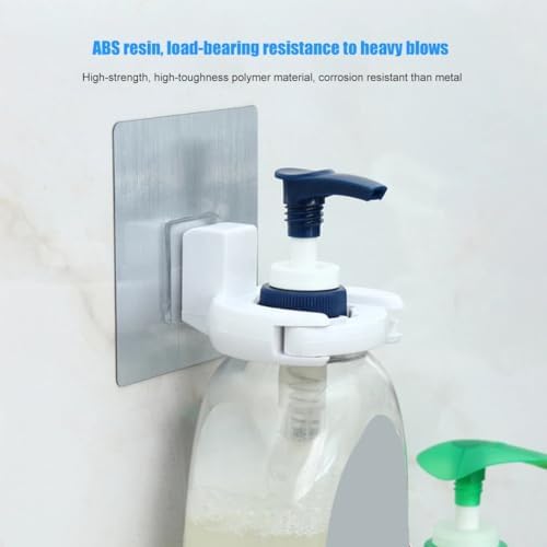 Bathroom Organizer Wall Mounted Shampoo Hand Sanitizer Holder