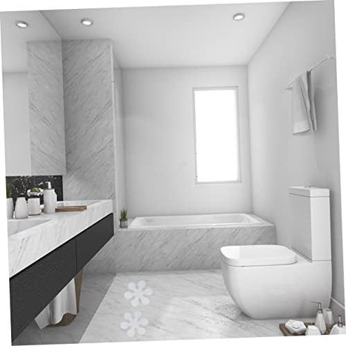 Bathtub Non-Slip Sticker Set - Snowflake Design - Easy Install Removable