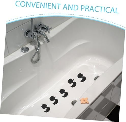Wakauto 12-Piece Cartoon Non-Slip Bathtub Stickers for Kids