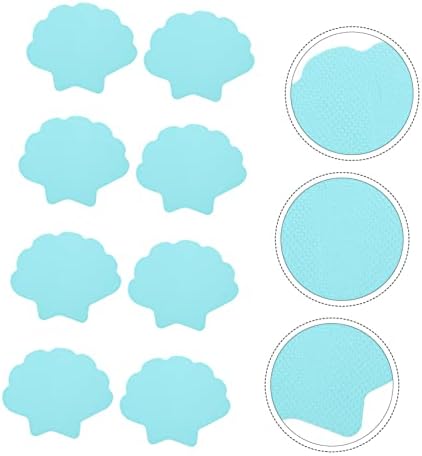 Safe Educational Bath Sticker for Kids OlarZ Shell Shape 3D elesigns