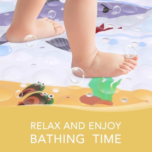 Perfect for Safety and Fun Kids Bath Mat