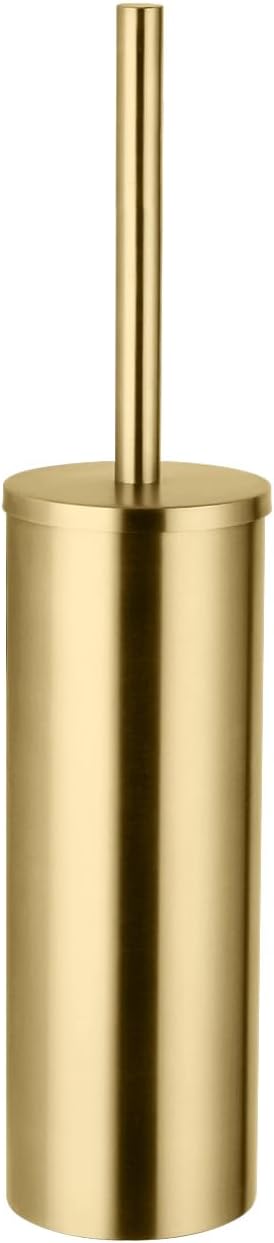 Sturdy Gold Toilet Brush Set