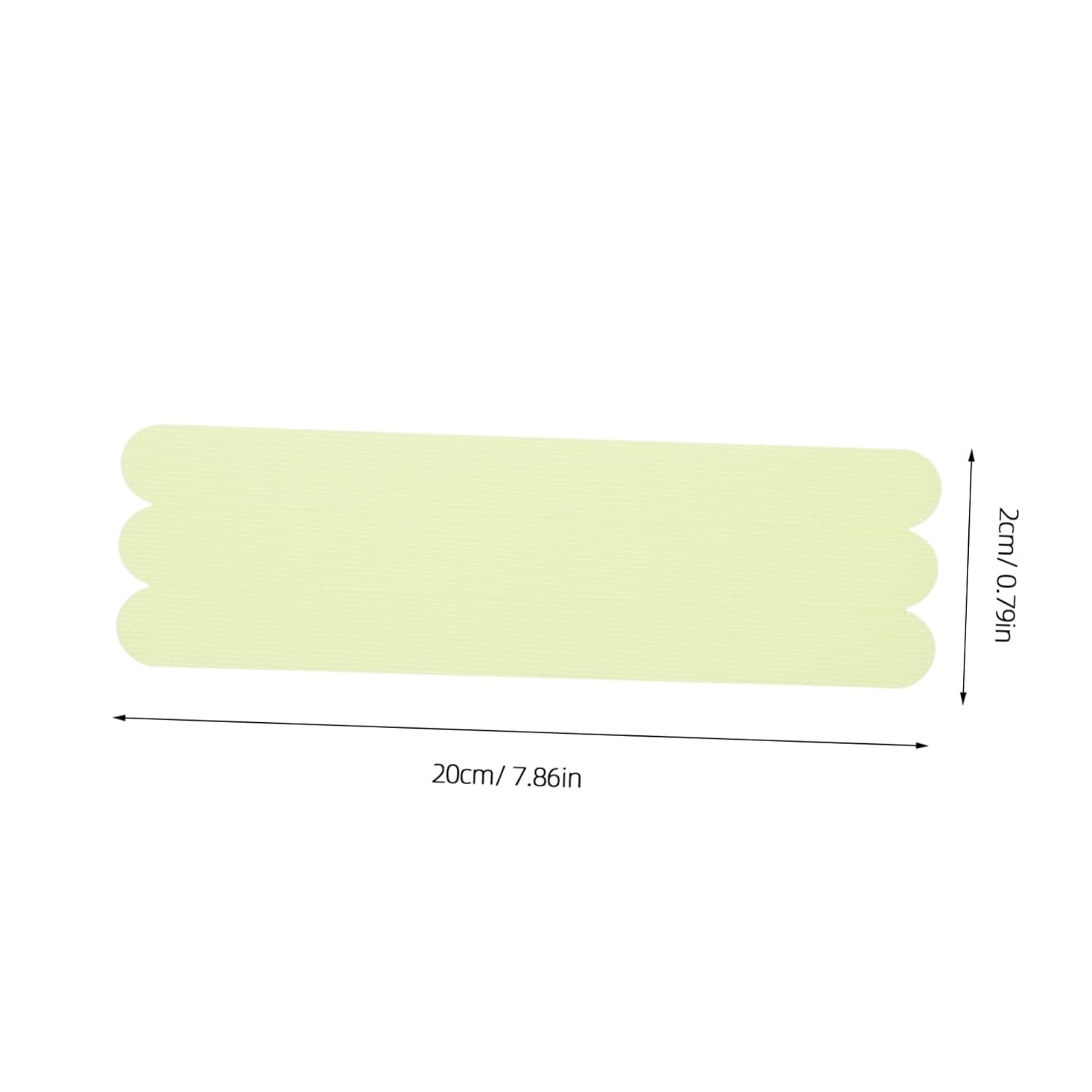 24-Piece Glow-in-the-Dark bathtub and stair safety stickers