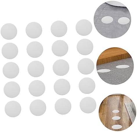 20pcs Non-Slip Bath Stickers Transparent Stick-Free Relax for Bathroom Kitchen
