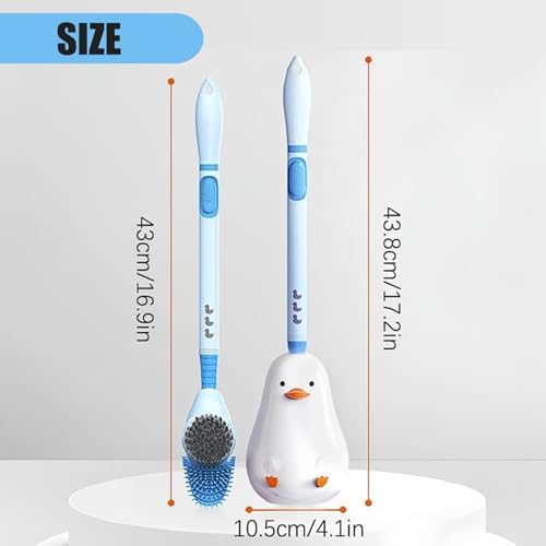 Dive in Style The Diving Duck Toilet Brush