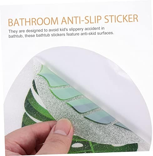 BEBEMOKO Non-Slip Leaf Stickers for Safe Bapting