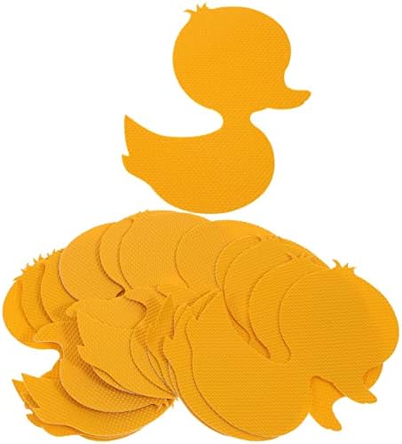 12-Piece Nonslip Bathtub Stickers Duck Shape Yellow Safety Anti-Slip