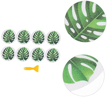GLEAVI Bathtub Non-Slip Stickers Leaf Design for Kids and Adults
