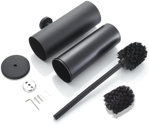 Wall-Mountable Toilet Brush Holder Stainless Steel