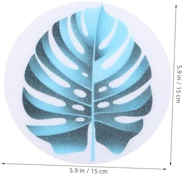 Anti-Slip Bath Stickers with Leaf Patterns for Safety