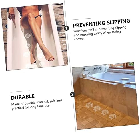 Ergonomic Non-Slip Bathroom Stickers - Perfect for Safety and Style