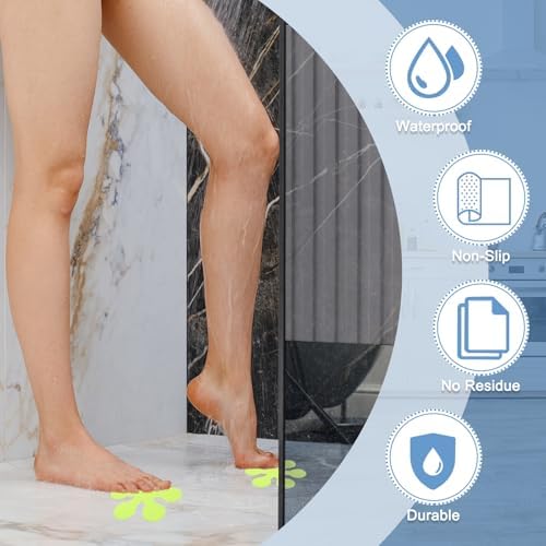 Premium Non-Slip Bathtub Stickers for Green Bathrooms